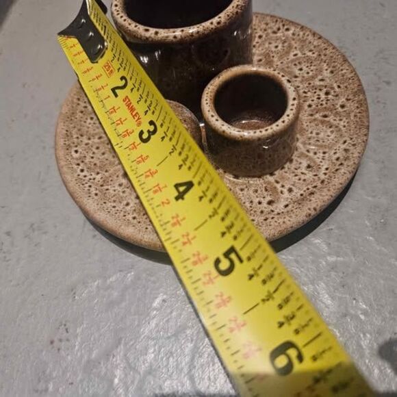 Glazed Pottery Incense Holder 4 in 1 - Picture 4 of 5